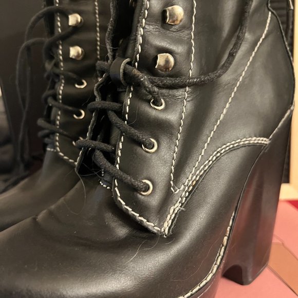 Jeffrey Campbell Tardy Platform Boots - Picture 8 of 10